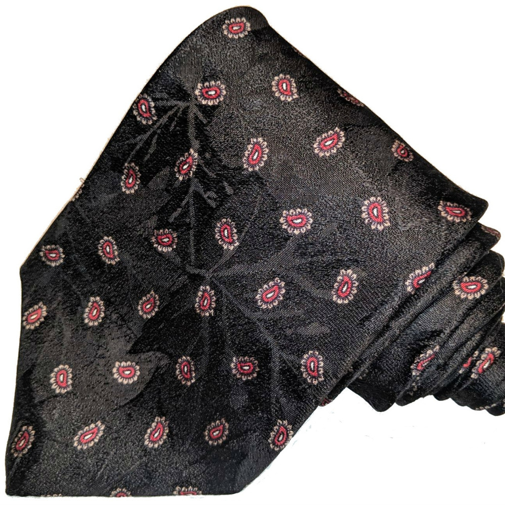 Black Windsor tie